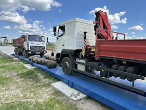 Высокоточные автомобильные весы  