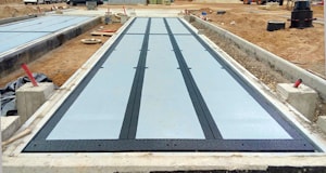 Бетонные автомобильные весы  